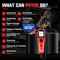 Escáner OBD2 Autel PS100 PowerScan, Herramientas de Diagnóstico para el Sistema Eléctrico Automotriz, Lector de Códigos de Bajo Precio
