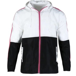 New Design High Quality Men's Winter Windbreaker <b>Jacket</b> Sport Hooded Waterproof Eco-Friendly Breathable Custom Color Front - Product Image 4