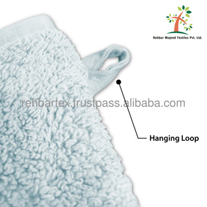Ensemble de gants de bain pour bébé en coton 100% extra doux, taille et couleurs personnalisées, respectueux de la peau, mitaines de bain pour enfants pour une utilisation domestique - Product Image 3