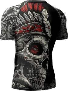 Rashguard Ligero OEM para BJJ para Adultos, Uniforme Transpirable de Manga Corta con Logotipo Personalizado y Protección Anti-UV, Venta al Por Mayor - Product Image 3