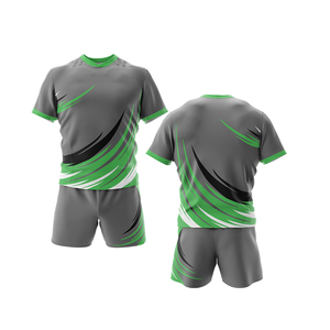 Conjuntos de Uniformes de Rugby Unisex de Alta Calidad, Transpirables, Ecológicos, que Absorben la Humedad, al por Mayor, Nuevos, Cosidos y Sublimados, Jersey y Pantalones Cortos - Product Image 5