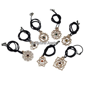 7 Chakra Wooden Pendants Set for Sale | 7 Chakra Wooden Pendants Set Online | 7 Chakra Wooden Pendants Set - Product Image 4