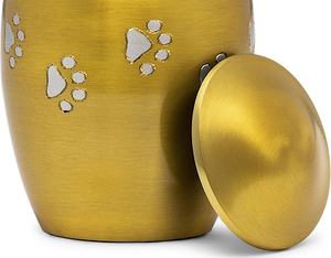 Decorative Stainless Steel Modern Eco-Friendly Pet Cremation Urns <b>for</b> Dog <b>Ashes</b> Small Funeral Supplies Wholesale - Product Image 6