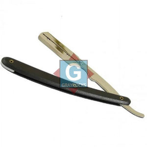 Rasoir de barbier et de salon de coiffure en acier inoxydable avec manche en plastique coloré, best-seller - Product Image 5