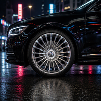 Rines de Aleación para Automóvil de 21, 22 y 23 Pulgadas, 5x112, Completamente Pulidos, en Oferta, Rines Forjados Multirradio para Lamborghini Temerario Maybach GLS