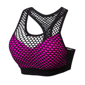 Lightweight Women's Sports <b>Bra</b> Custom Front High Support Breathable Active Wear for Yoga Gym Running-Adjustable Straps - Product Image 5