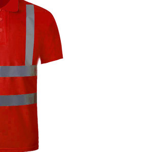 Customizable Polyester Hi-Vis Reflective Work Polo Shirts with Personalized Logo Options for Enhanced Visibility and Safety - Product Image 6