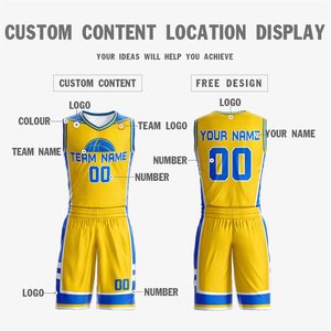 Conjunto de Uniforme de Baloncesto Sublimado Personalizado con Nombre de Equipo 00, Camiseta sin Mangas con Cuello en V y Pantalones Cortos de Malla para Adultos Unisex, Absorbente de Humedad - Product Image 2