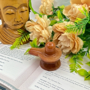 Aventurine rouge naturelle sculptée en forme de Shivling, cristal de guérison Shiva Lingam pour Reiki, décoration spirituelle, vente en gros - Product Image 3