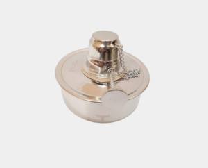 Brûleur à alcool chirurgical pour équipement de laboratoire dentaire, manuel, en acier inoxydable, avec garantie de 5 ans, certifié CE Classe I - Product Image 1