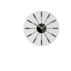 Simple Sun Light Luxury Modern <b>Marble</b> Panel Wall <b>Clock</b> Home Decor <b>Clock</b> Gothic Metal Modern Fancy and Decorative Gear Watch - Product Image 1
