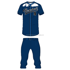FIZAY ENTERPRISES Numéro d'équipe personnalisé Vêtements de softball de qualité supérieure Ensembles de vêtements de sport uniformes de baseball respirants à séchage rapide de haute qualité - Product Image 1