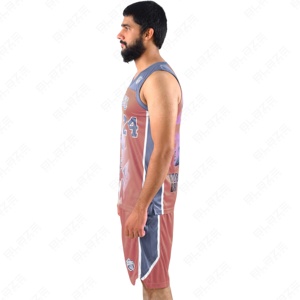 OEM personnalisé de haute qualité été basket-ball uniforme unisexe adulte Bsci basket-ball maillot respirant et grande taille certifié BSCI - Product Image 5