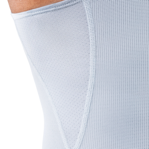 เสื้อกล้ามรัดรูปผู้ชาย แขนกุด ทรงเข้ารูป สำหรับออกกำลังกาย ฟิตเนส เล่นกีฬา ซับในชั้นใน สีเทา สปอร์ตแวร์ - Product Image 5