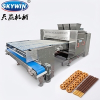 Automatische knapperige pretzel-twistdeeg-twistapparatuur, mini pretzelvormapparaat leverancier