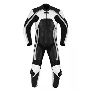 Combinaison de moto en cuir personnalisée OEM, coupe-vent, vêtements de sport, grande taille, design personnalisé, légère, vente en gros - Product Image 3