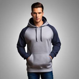 2023 Offre Spéciale hommes pull à capuche confortable 100% coton manches longues multicolore Design nouveau Design pull à capuche - Product Image 1