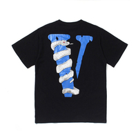 Camisetas de Hombre de Manga Corta con Cuello Redondo de Alta Calidad, 100% Algodón, Corte Regular, Transpirables, Tejido de Lona Ecológico de 200 g/m²