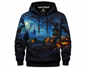 เสื้อฮู้ดดี้ฮาโลวีนแบบสั่งทำพิเศษ |   เสื้อสเวตเชิ้ตผ้าฝ้ายฟลีซเนื้อหนา |   ผู้จัดจำหน่ายสินค้าภายใต้แบรนด์ของผู้จ้าง - Product Image 3
