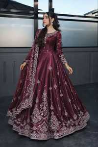 Vestido Lehenga Choli de Moda Internacional para Fiestas y Bodas, Estilo Pakistaní e Indio, Largo hasta el Suelo, Secado Rápido, Salwar Kameez Moderno - Product Image 6