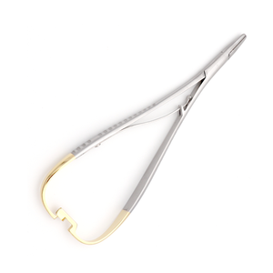 Portaagujas Mathieu-Kocher con Abrazadera Interna TC 2mm 14cm, Instrumento Quirúrgico de Acero Inoxidable para Sutura de Precisión - Product Image 2