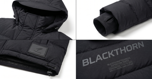 Chaqueta de Invierno Acolchada Ligera para Hombre con Cuello Alto y Capucha, Personalizable con Logotipo, de Alta Calidad, Estilo Casual, OEM - Product Image 2