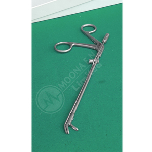 Pince à pincer Weil Blakesley Rhinoforce II, angle de la pointe 45° °   Instrument chirurgical ORL de 12,5 cm de longueur avec canal d'aspiration, taille 2 - Product Image 2