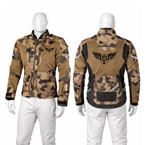 Chaqueta de Motociclismo de Camuflaje, Chaqueta Protectora para Motocicleta de Aventura, Resistente al Viento e Impermeable, para Hombres y Mujeres - Product Image 2