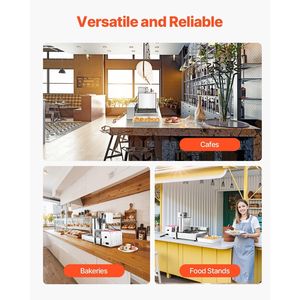 Macchina Automatica Commerciale per Ciambelle in Acciaio Inox, Attrezzatura per Ciambelle a 4 File, Macchina Elettrica ad Alta Potenza per 240 Pezzi/Ora - Product Image 6