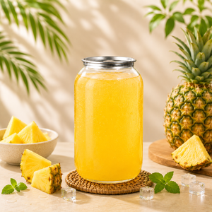 OEM 500ml PET <b>Plastic</b> Can 55mm Aluminium Lid Short PET Can for Carbonated Drinks Juice Coffee <b>Tea</b> Global Export Base Material PP - Product Image 4