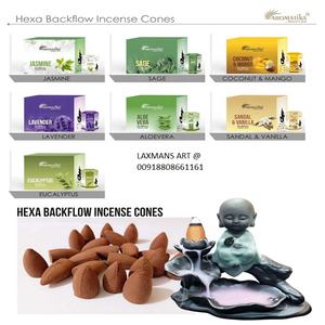 Cônes d'encens à reflux en gros de l'Inde Aromatika védique cônes d'encens à reflux mélange en vrac Match Aroma Masala cônes de reflux - Product Image 1