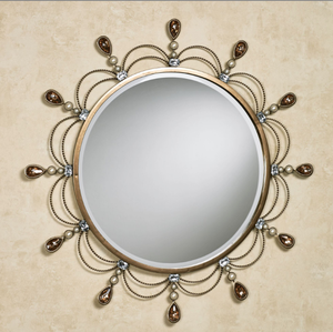 Marco de Espejo Decorativo de Aluminio para Pared, Diseño Moderno y Elegante para Sala de Estar, Dormitorio e Interiores, Marca Privada - Product Image 6