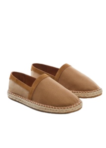 รองเท้าเอสพาดริลล์ผ้าแคนวาสสีเรียบง่ายเป็นมิตรกับธรรมชาติรองเท้าจากบังคลาเทศ - Product Image 2