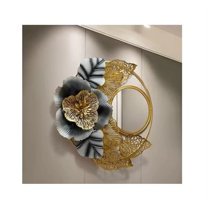 Big Discount Iron Wall <b>Art</b> for Home Decoration From India Metal Iron Decorative Floral Wall Hanging - Product Image 4