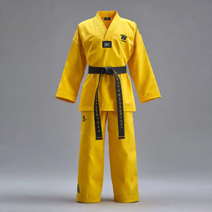 Fabricant d'uniformes de haute qualité pour la boxe, le MMA et le taekwondo, uniformes de taekwondo avec logo personnalisé, combinaison de taekwondo - Product Image 4