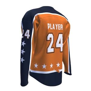 Nueva Camiseta de Hockey sobre Hielo Unisex Profesional Personalizada 2026 en Oferta para Hombre y Uniforme Deportivo con Diseño Personalizado y Nombre del Equipo - Product Image 3