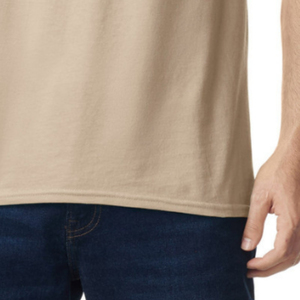 T-shirt pour adultes, manches courtes, col rond, en coton, doux, respirant, vêtements décontractés, vêtements personnalisés, fabricant en gros - Product Image 6