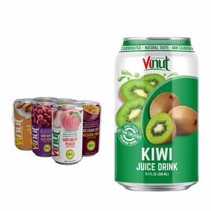 Para VINUT 330ml Kiwi Juice Drink Sin azúcar Precio de fábrica OEM/ODM Etiqueta privada Fabricante de Vietnam - Product Image 1