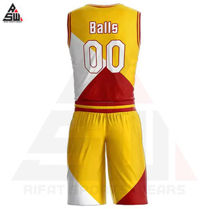 ชุดบาสเก็ตบอลพิมพ์ลายคุณภาพสูง ดีไซน์โดดเด่น สำหรับผู้ชาย แห้งเร็ว ระบายเหงื่อได้ดี ผลิตจากโพลีเอสเตอร์ 100% ขายส่งชุดกีฬา - Product Image 3