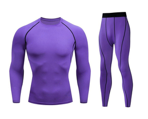 Chándal de Compresión para Hombre, Diseño Personalizado, Profesional, de Secado Rápido, Elástico, para Fitness y Deportes, Ropa de Gimnasio, Fabricante OEM - Product Image 1