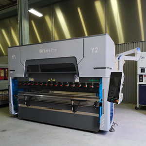 High Precision CNC <b>Hydraulic</b> <b>Press</b> Brake Machine 30-400 Ton Automatic 4 Meter Sheet Metal Bending Machine Heavy Duty Aluminium - Product Image 1
