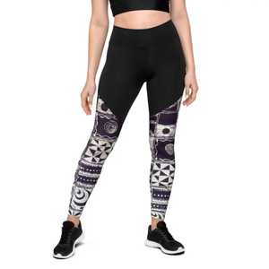 Nuevo Conjunto Deportivo de 2 Piezas para Gimnasio y Running, Ropa Deportiva Sublimada con Estampado Personalizado 2026, Ropa para Mujer Estilo Americano y Europeo - Product Image 2
