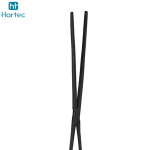 Pince de pêche extra longue noire mate en acier inoxydable à mâchoires droites, pince hémostatique à verrouillage pour l'extraction profonde des hameçons, équipement de pêche - Product Image 5