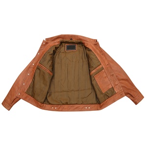 Veste de moto unisexe en polyester, homologuée CE |   Blouson de motard toutes saisons |   Vêtements de sport résistants au vent au design vintage durable - Product Image 4