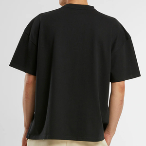 เสื้อยืดคอกลมแขนสั้นผู้ชายผ้าฝ้ายแท้ 100% แบบ OEM สั่งทำพิเศษ สีทูโทนด้านหน้า ระบายอากาศได้ดี แห้งเร็ว ทรงปกติ เหมาะสำหรับออกกำลังกาย - Product Image 2