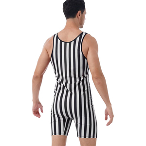 Customized Factory Wholesale Breathable Quick Dry Spandex/Polyester Unisex Weightlifting Wrestling Singlets High Quality - Product Image 4