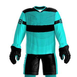 Nuevo Uniforme de Hockey sobre Hielo Estampado, 100% Poliéster, Logotipo Personalizado, Sin Mangas, Ropa Casual, Colores Personalizados OEM - Product Image 4