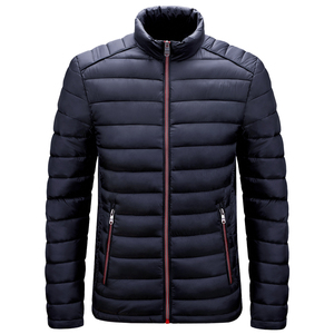 Chaqueta de Invierno con Capucha de Alta Calidad, de Poliéster/Algodón y Forro Polar, Resistente al Viento, Nuevo Diseño para Hombre, MOQ Bajo, Personalizable en la Parte Delantera - Product Image 1