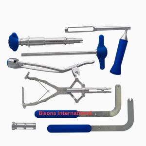 Kit chirurgical de fusion vertébrale pour la correction de la scoliose, instruments orthopédiques pour la colonne vertébrale, vente en gros BISONS - Product Image 3