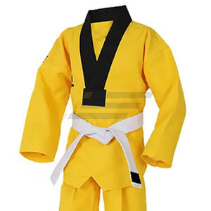 Nuevo Uniforme Tradicional de Taekwondo para Principiantes, 100% Algodón Twill/Lona, Logotipo y Diseño Personalizados, Unisex, de Alta Calidad - Product Image 3